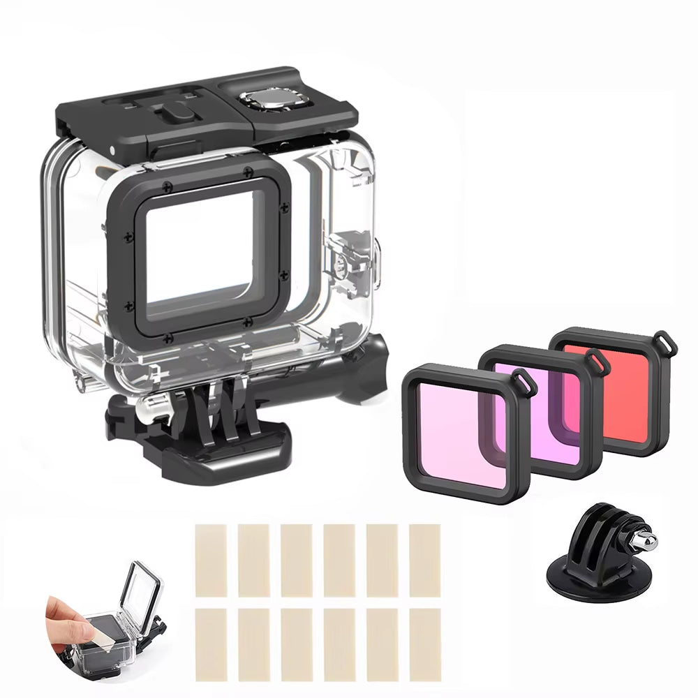 Hero 5 6 7 Black Waterproof Housing Case Underwater Driving for Go Pro 5 6 Protective Dive Cover Action Camera Accessoris
