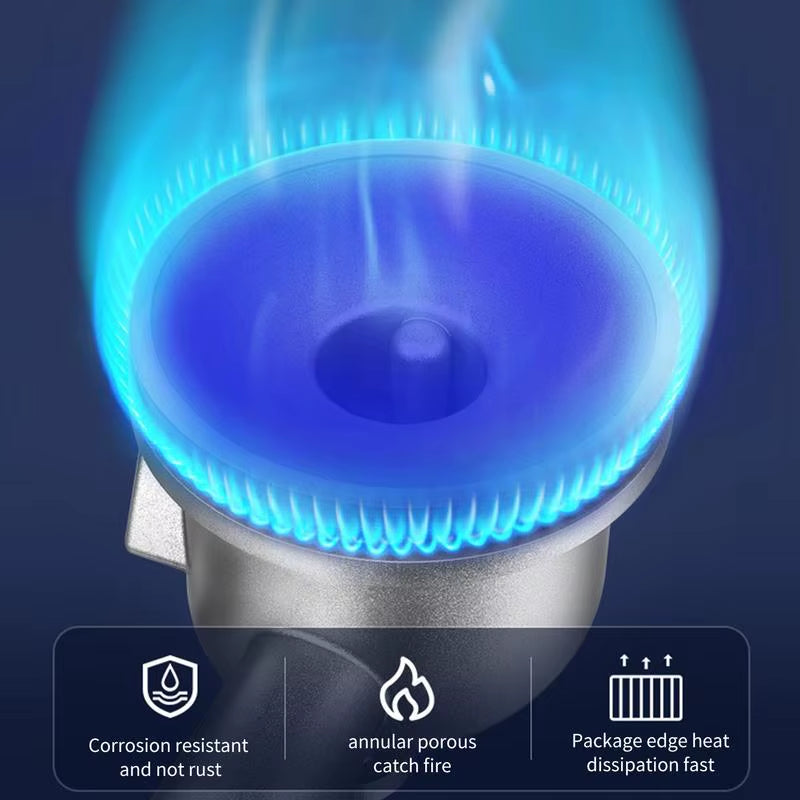 Mini Portable Butanes Camping Stove Electronic Ignition Gas Stove Portable Gas Grill for Outdoor Cooking Hiking Emergency