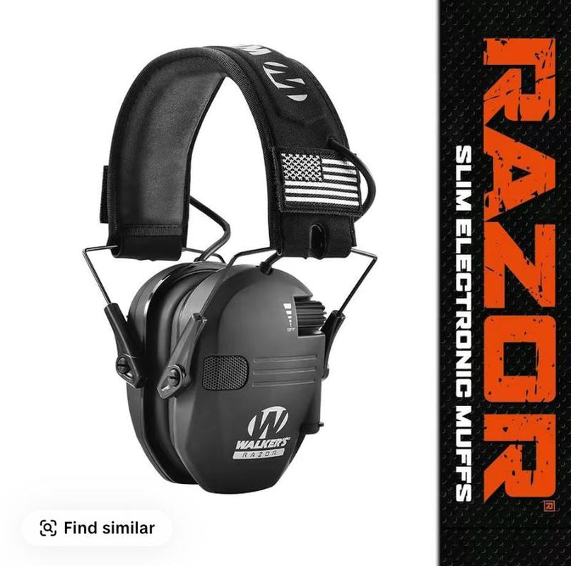 Electronic Hearing Protector, Noisereduction Earmuffs, Head Mounted Wired Earmuffshearing Protection-Earphone for Shooting, Hunting,Outdoor Activities,Halloween Gifts, Christmas Gifts.