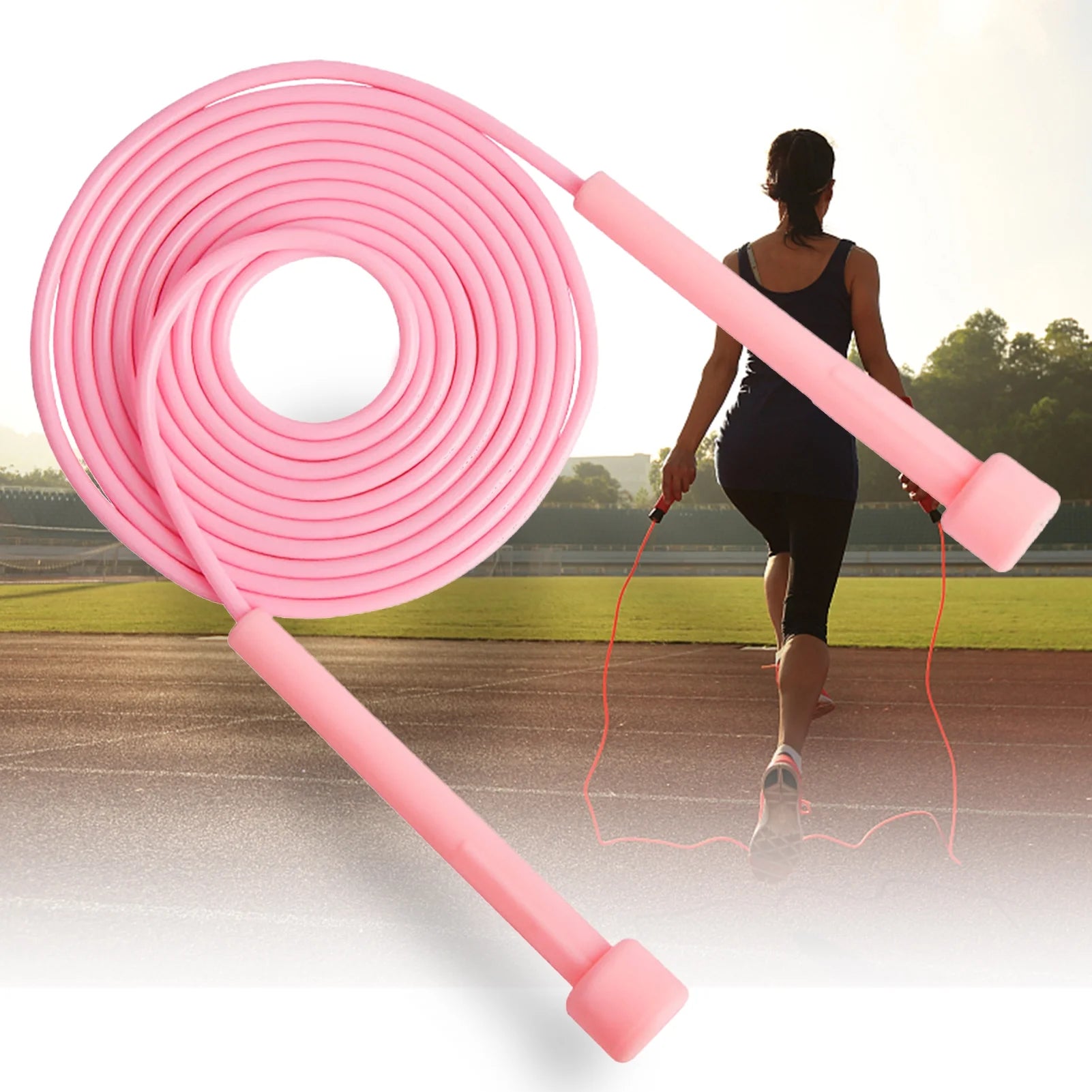 Fitness Tool Lose Weight Helper Fitness Exercising Skipping Rope for Gym Beginner