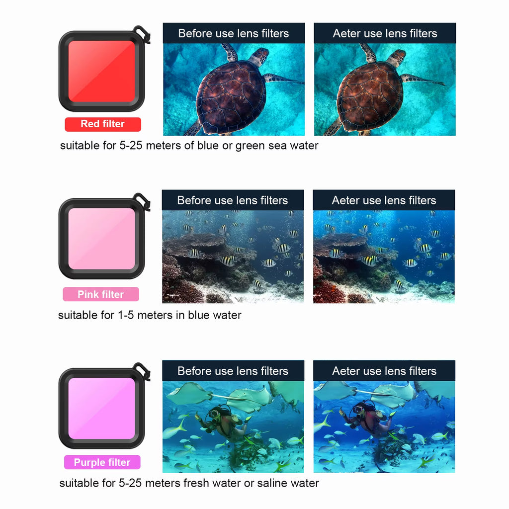 Hero 5 6 7 Black Waterproof Housing Case Underwater Driving for Go Pro 5 6 Protective Dive Cover Action Camera Accessoris
