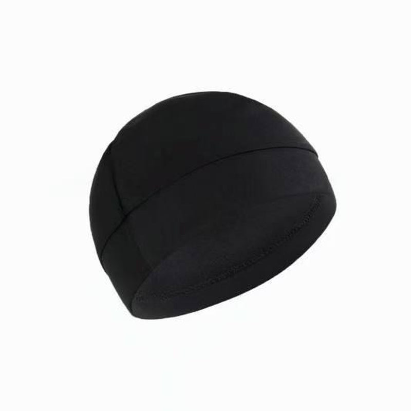 Unisex Plain Color Multifunctional Skull Caps, Gifts for Girlfriend, Black Summer Sportive Beanie Fitted Hat Modern Cap for Men & Women, Stretchy Helmet Liner Hat,Biking Accessory for Back to School, Birthday Outfit,Gifts for Father